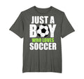 Just Who Loves Soccer Player Striker T-Shirt - Streetwear Style Men Women - T-Shirt, Sweatshirt, Hoodie