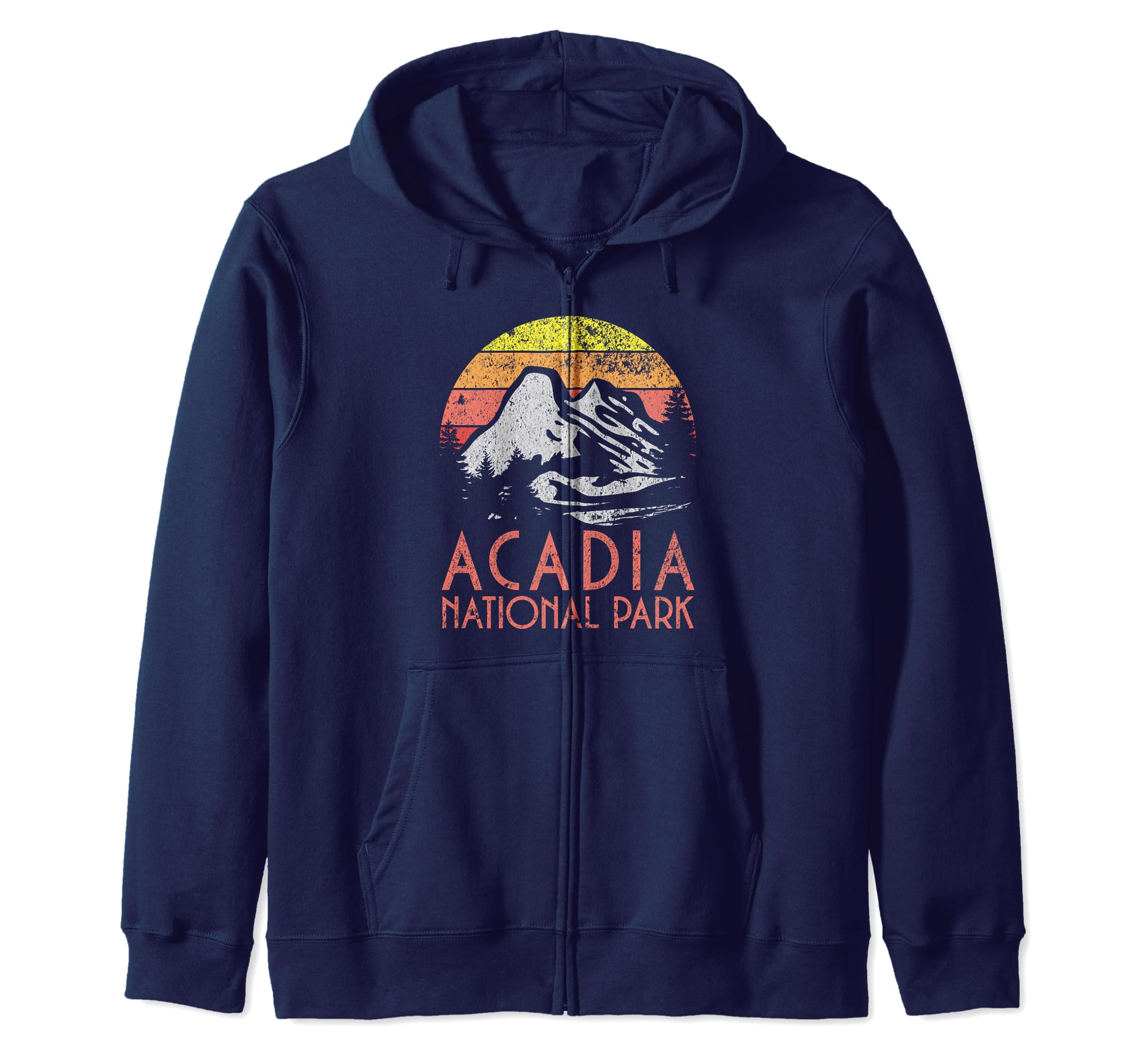 Acadia National Park Maine Usa Outdoor Hoodie - Custom Art Print Unisex - T-Shirt, Sweatshirt, Hoodie