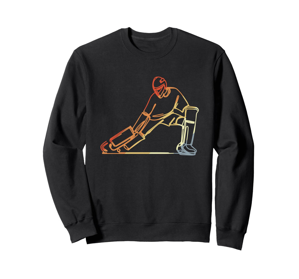 Field Hockey Goalkeeper Sketch Sweatshirt - Unique Graphic Men Women - T-Shirt, Sweatshirt, Hoodie