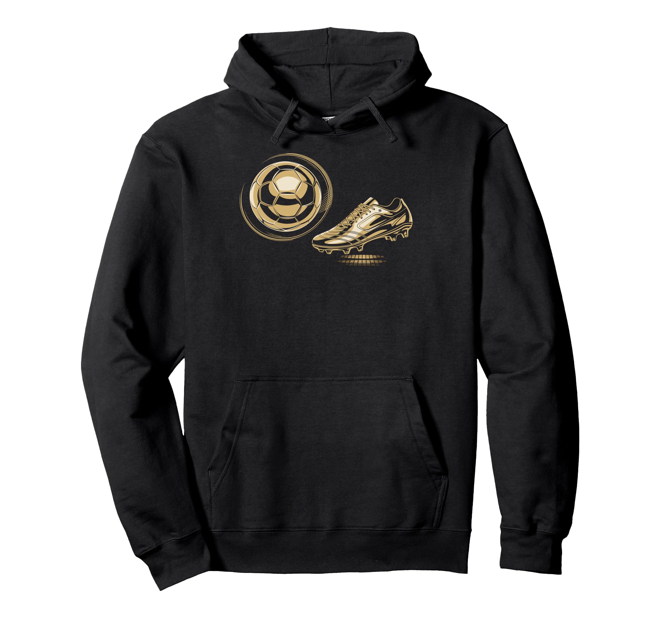 Soccer Football Ball Soccer Player Boot Hoodie - Trendy Graphic Men Women - T-Shirt, Sweatshirt, Hoodie