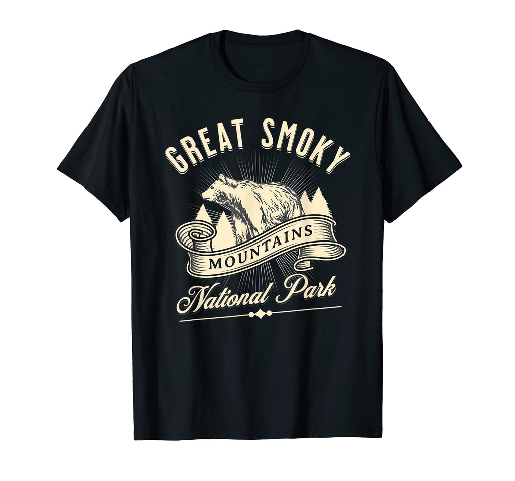 Great Smoky Mountains National Park T-Shirt - Fun Novelty Design for Adults - T-Shirt, Sweatshirt, Hoodie