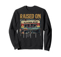 Raised Old School Hip Hop Cassette Sweatshirt - Trendy Graphic for Adults - T-Shirt, Sweatshirt, Hoodie