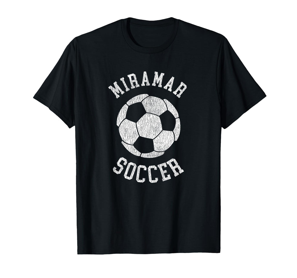 Miramar Soccer Distressed 90S T-Shirt - Unique Graphic for Adults - T-Shirt, Sweatshirt, Hoodie