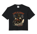 Patterdale Terrier Motorbike Love Sweatshirt - Fun Novelty Design Unisex - T-Shirt, Sweatshirt, Hoodie
