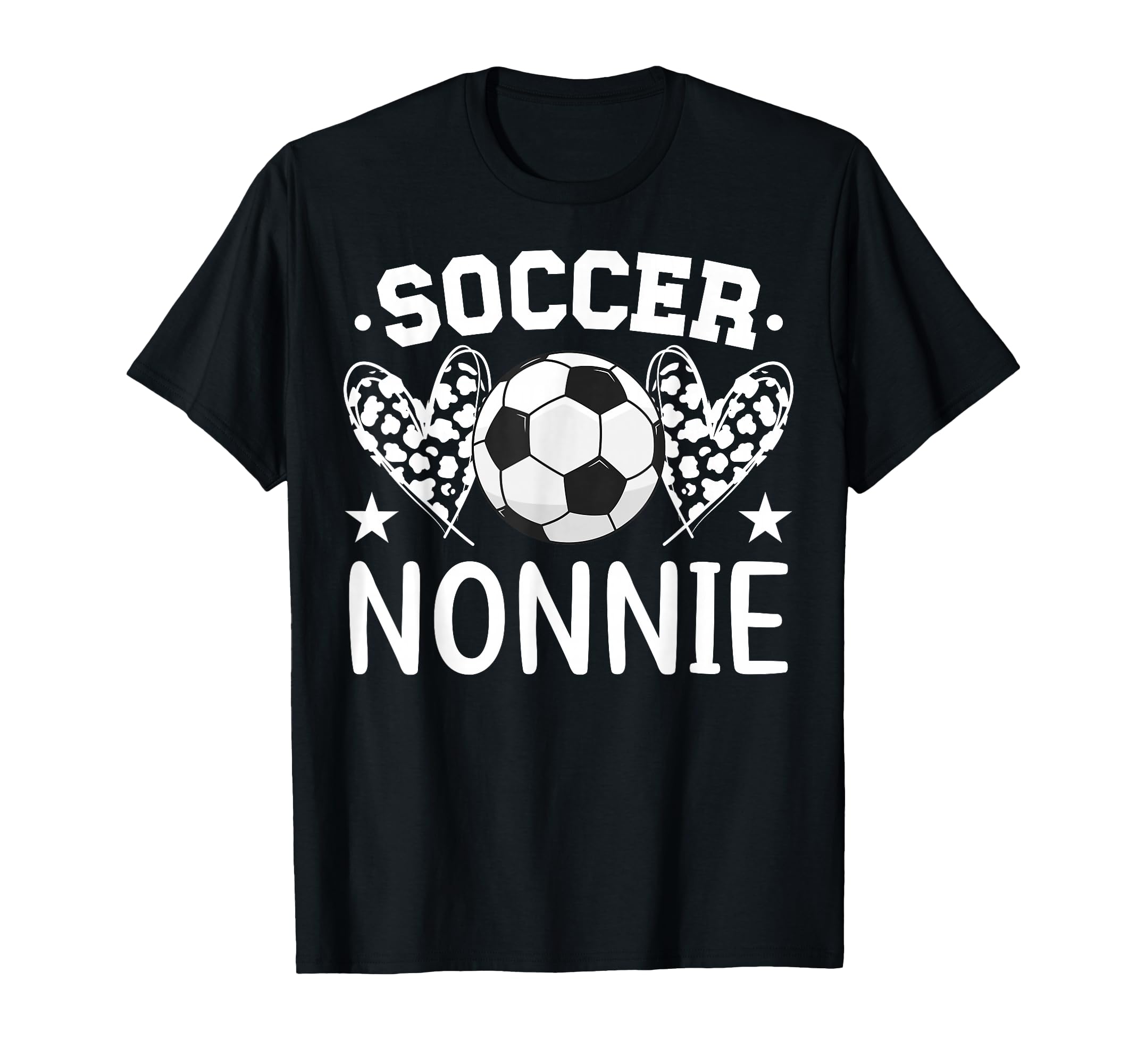 Soccer Nonnie Hearts Nonnie Soccer T-Shirt - Trendy Graphic for Adults - T-Shirt, Sweatshirt, Hoodie