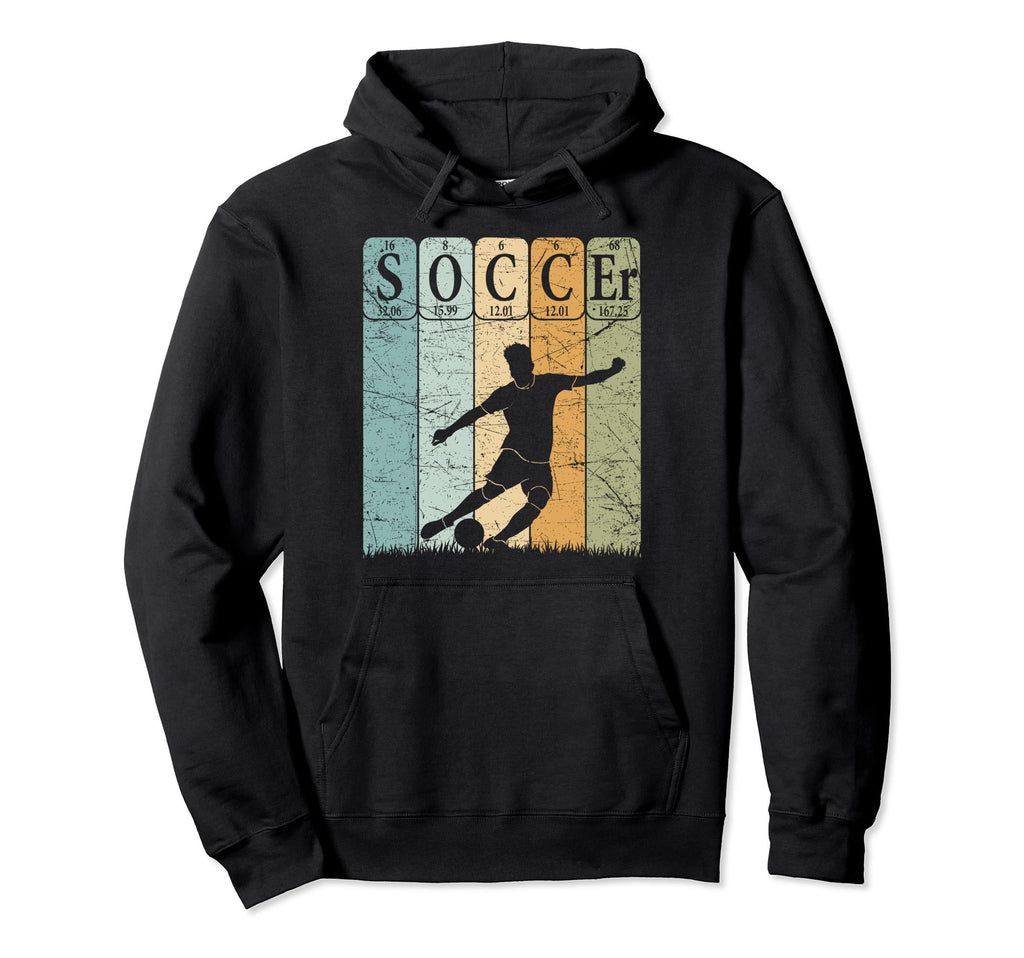 Soccer Periodic Table Elements Soccer Hoodie - Custom Art Print Unisex - T-Shirt, Sweatshirt, Hoodie