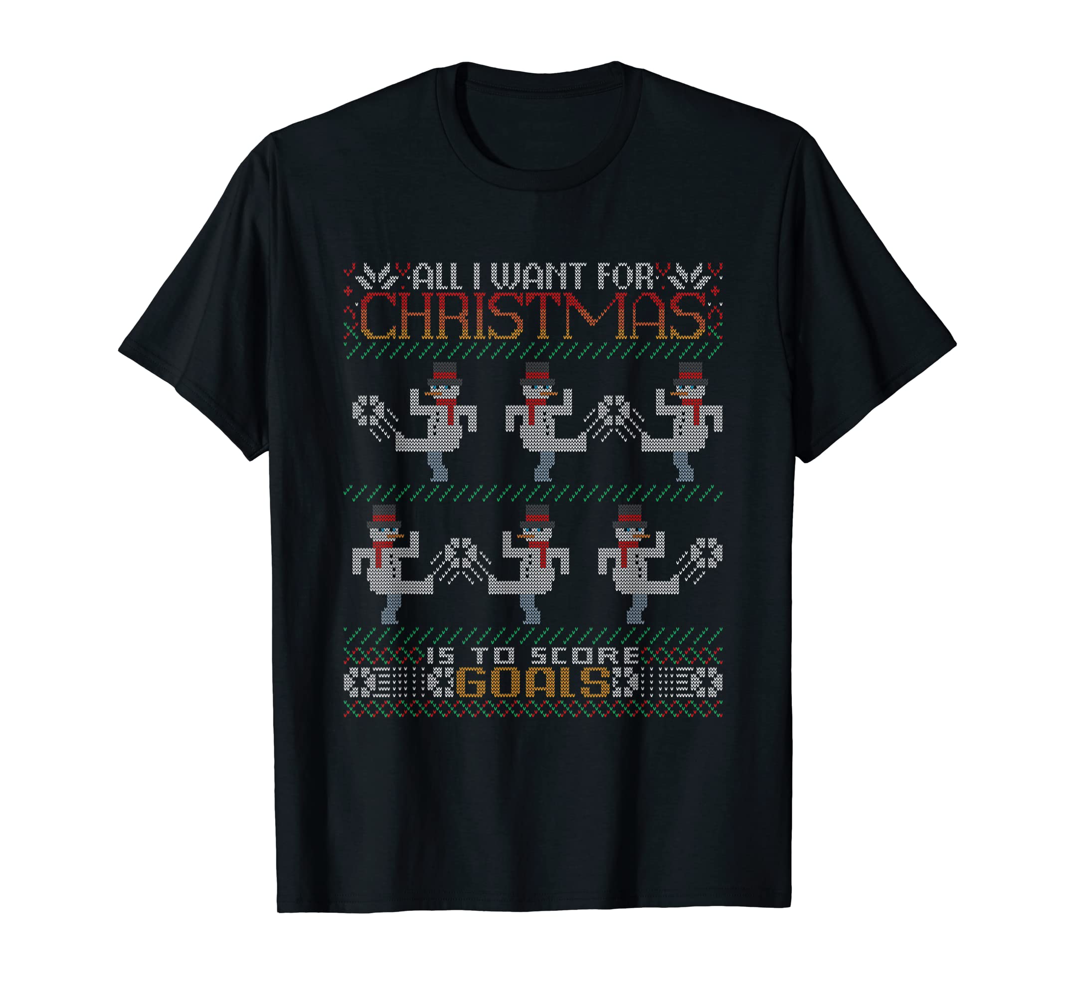 All I Want Is To Score Goals Soccer T-Shirt - Minimalist Print Unisex - T-Shirt, Sweatshirt, Hoodie