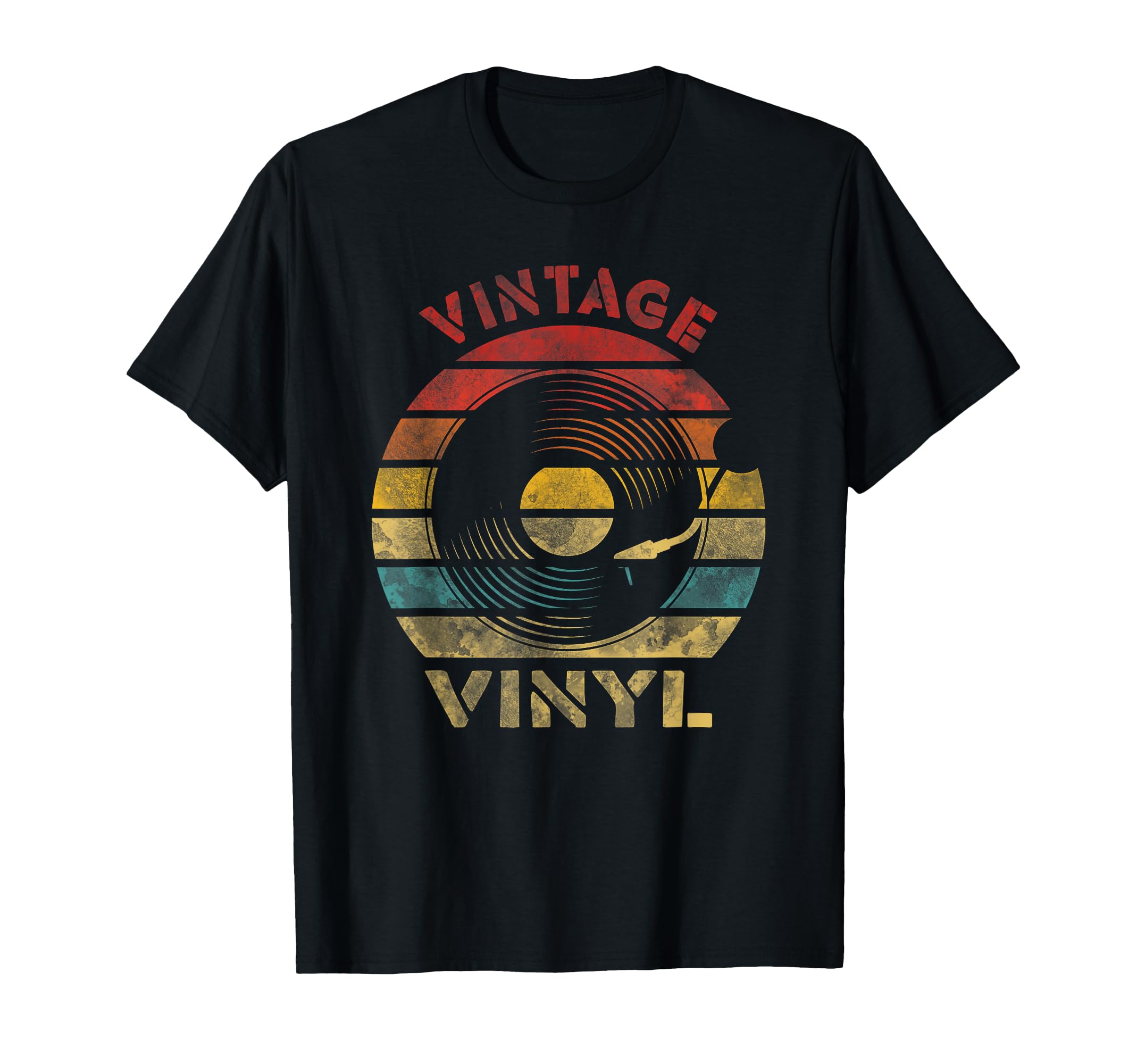 Music Record Sunset Vinyl Collection Hoodie - Minimalist Print Men Women - T-Shirt, Sweatshirt, Hoodie