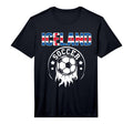 Proud Iceland Soccer Fans Jersey Icelandic T-Shirt - Graphic Print Unisex - T-Shirt, Sweatshirt, Hoodie