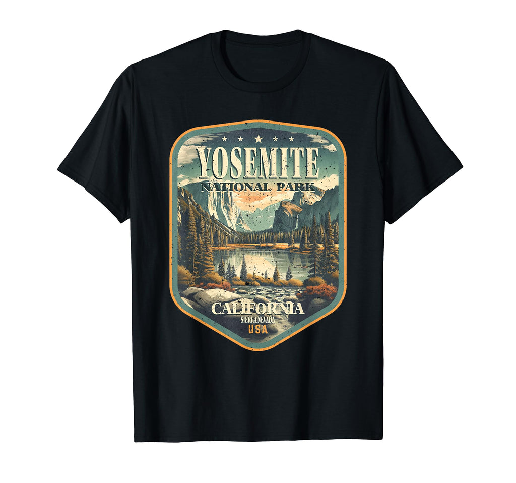 Yosemite National Park California Stars T-Shirt - Novelty Apparel Unisex - T-Shirt, Sweatshirt, Hoodie
