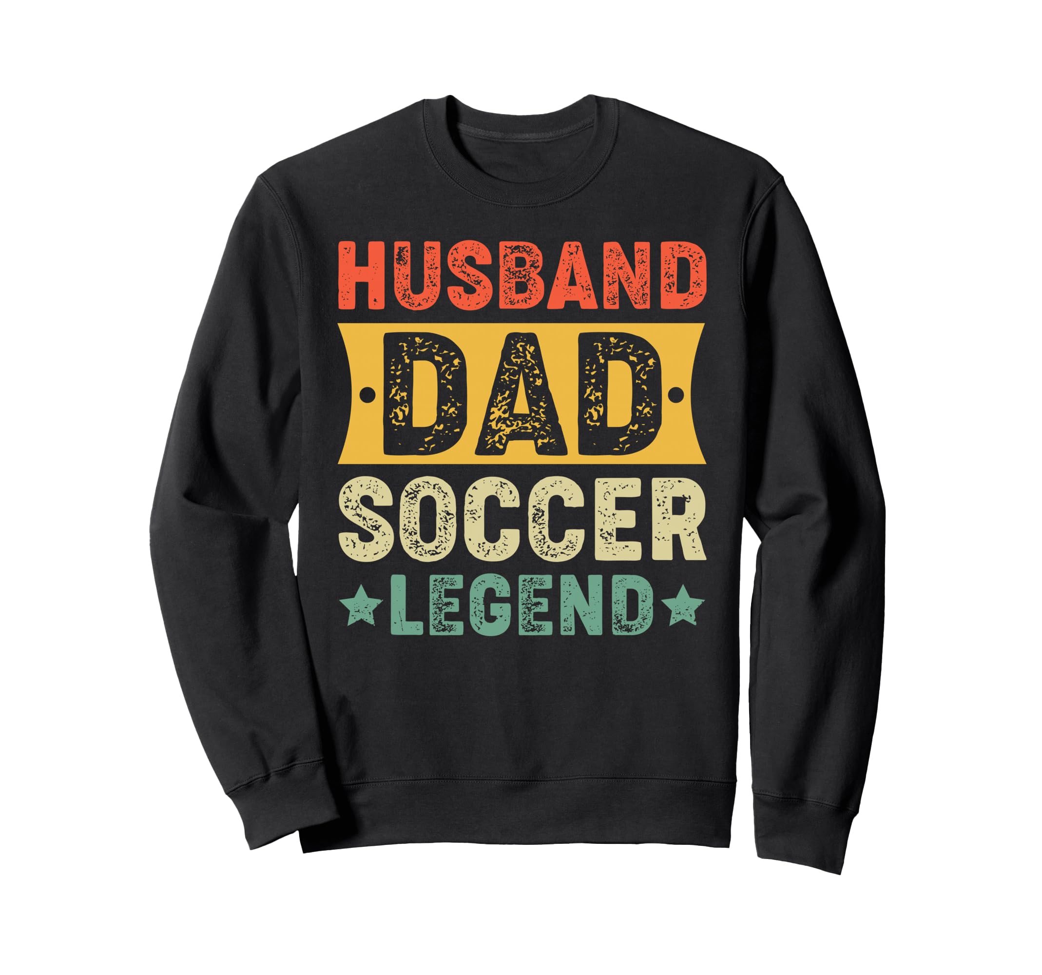 Husband Dad Soccer Legend Proud Sweatshirt - Custom Art Print Unisex - T-Shirt, Sweatshirt, Hoodie