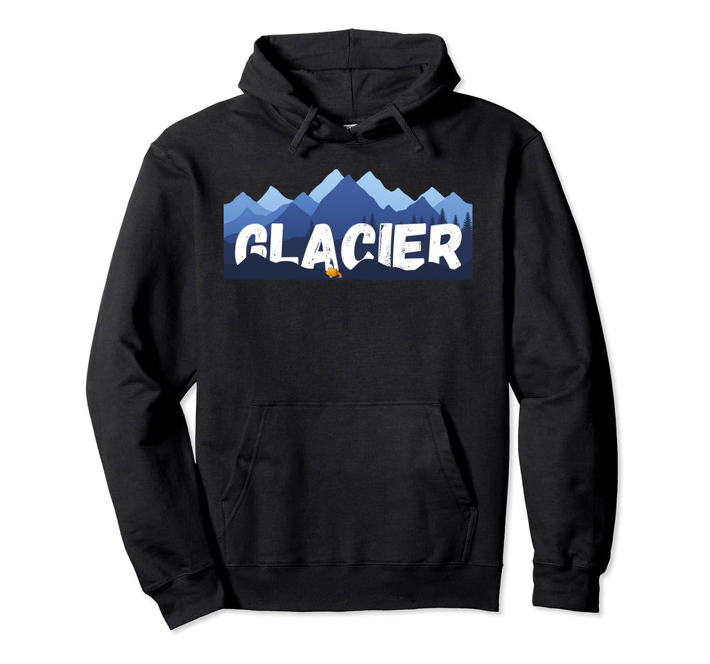 Glacier National Park Montana Hoodie - Casual Everyday Wear Men Women - T-Shirt, Sweatshirt, Hoodie