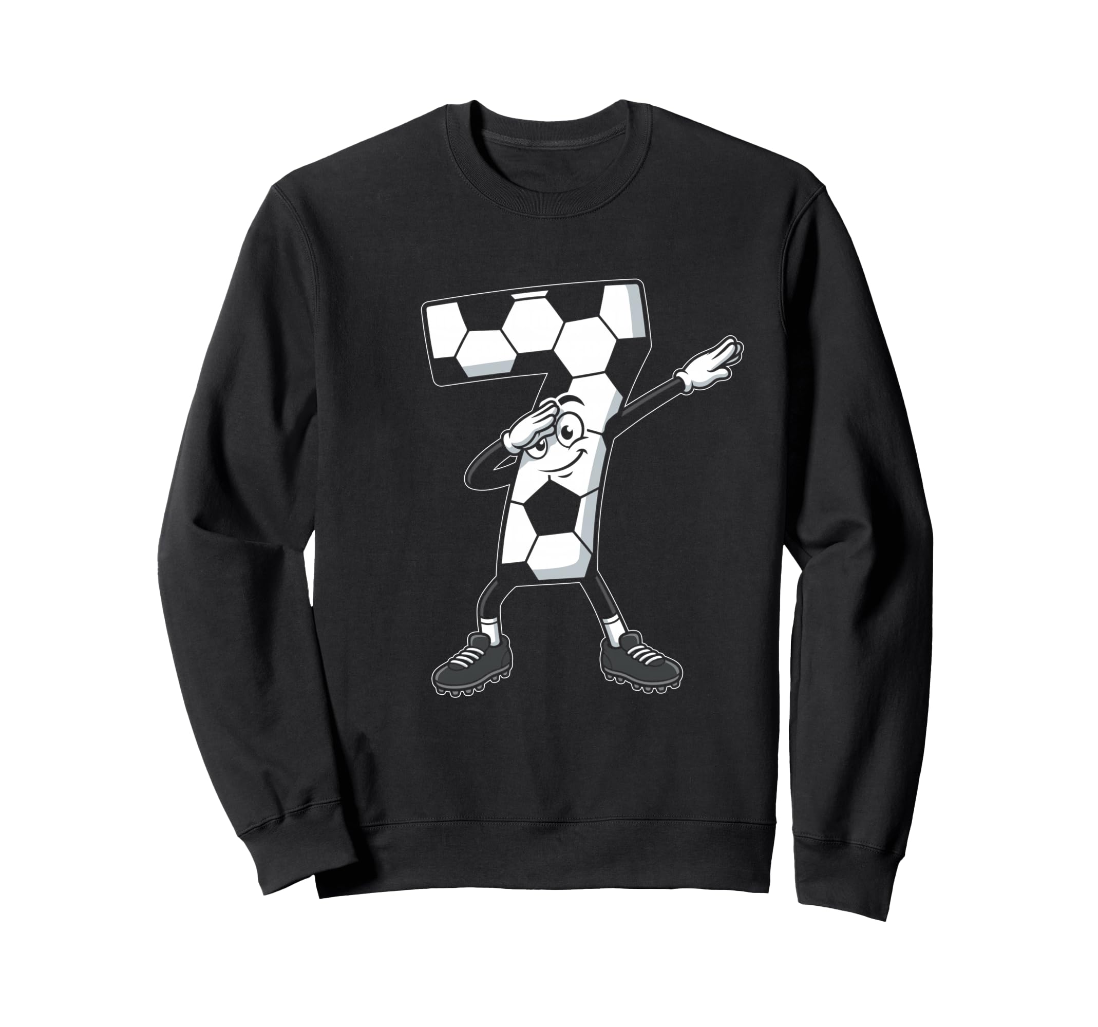 7Th Birthday 7 Year Old Soccer Sweatshirt - Casual Everyday Wear Unisex - T-Shirt, Sweatshirt, Hoodie