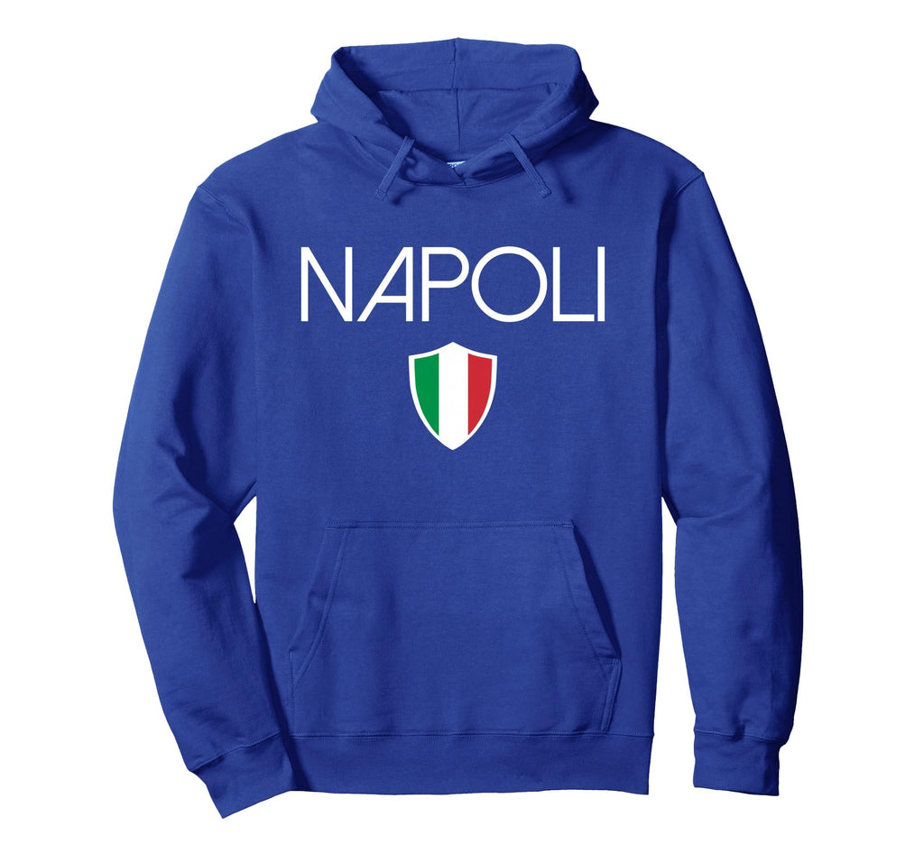 Napoli Italian Flag Naples Italy Hoodie - Fun Novelty Design Men Women - T-Shirt, Sweatshirt, Hoodie