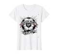 Soccer Heart Beats Here Soccer T-Shirt - Aesthetic Graphic Men Women - T-Shirt, Sweatshirt, Hoodie