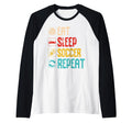 Eat Sleep Soccer Repeat Sports Sweatshirt - Custom Art Print Men Women - T-Shirt, Sweatshirt, Hoodie