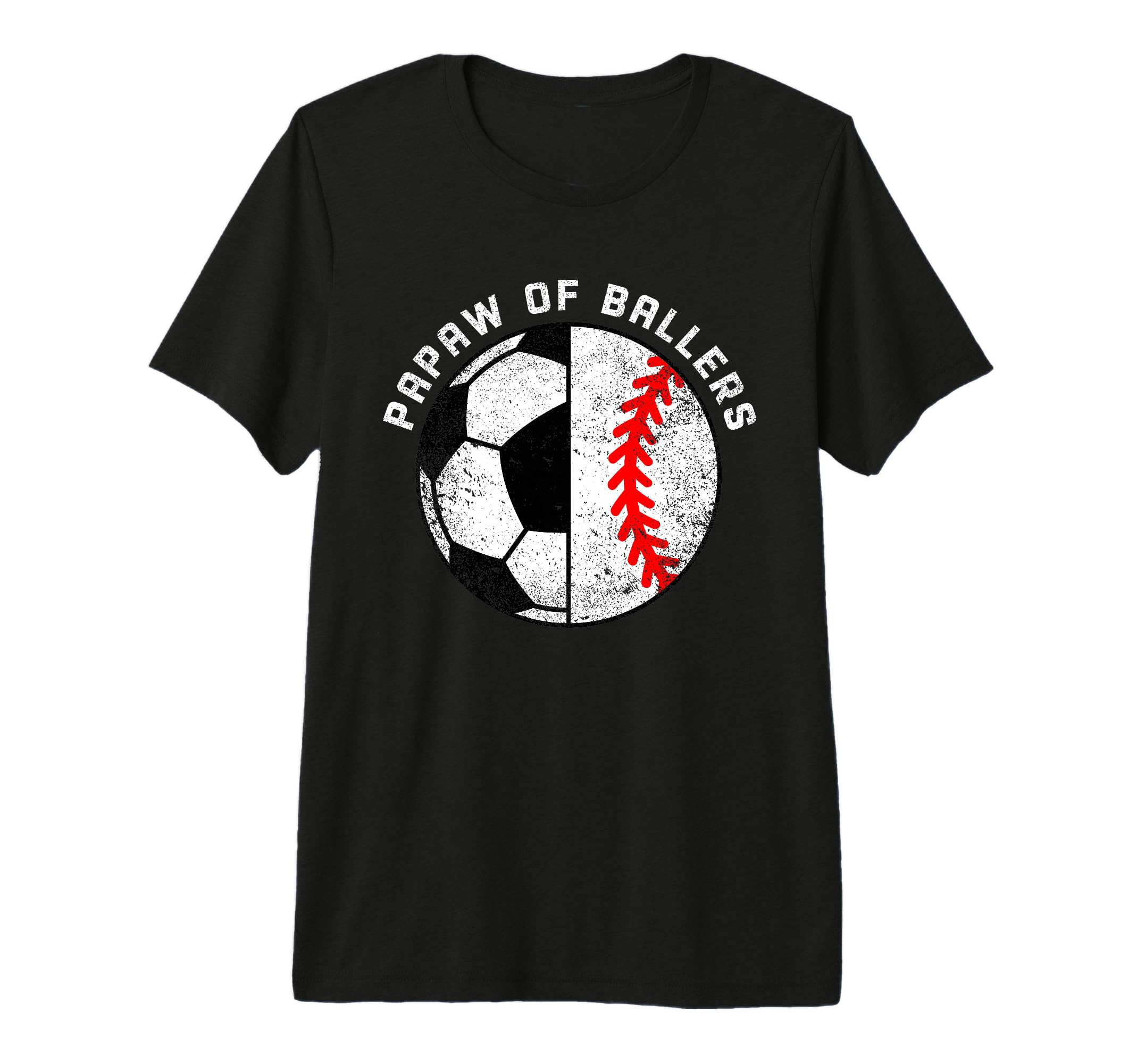 Mens Papaw Ballers Funny Soccer T-Shirt - Graphic Print for Adults - T-Shirt, Sweatshirt, Hoodie