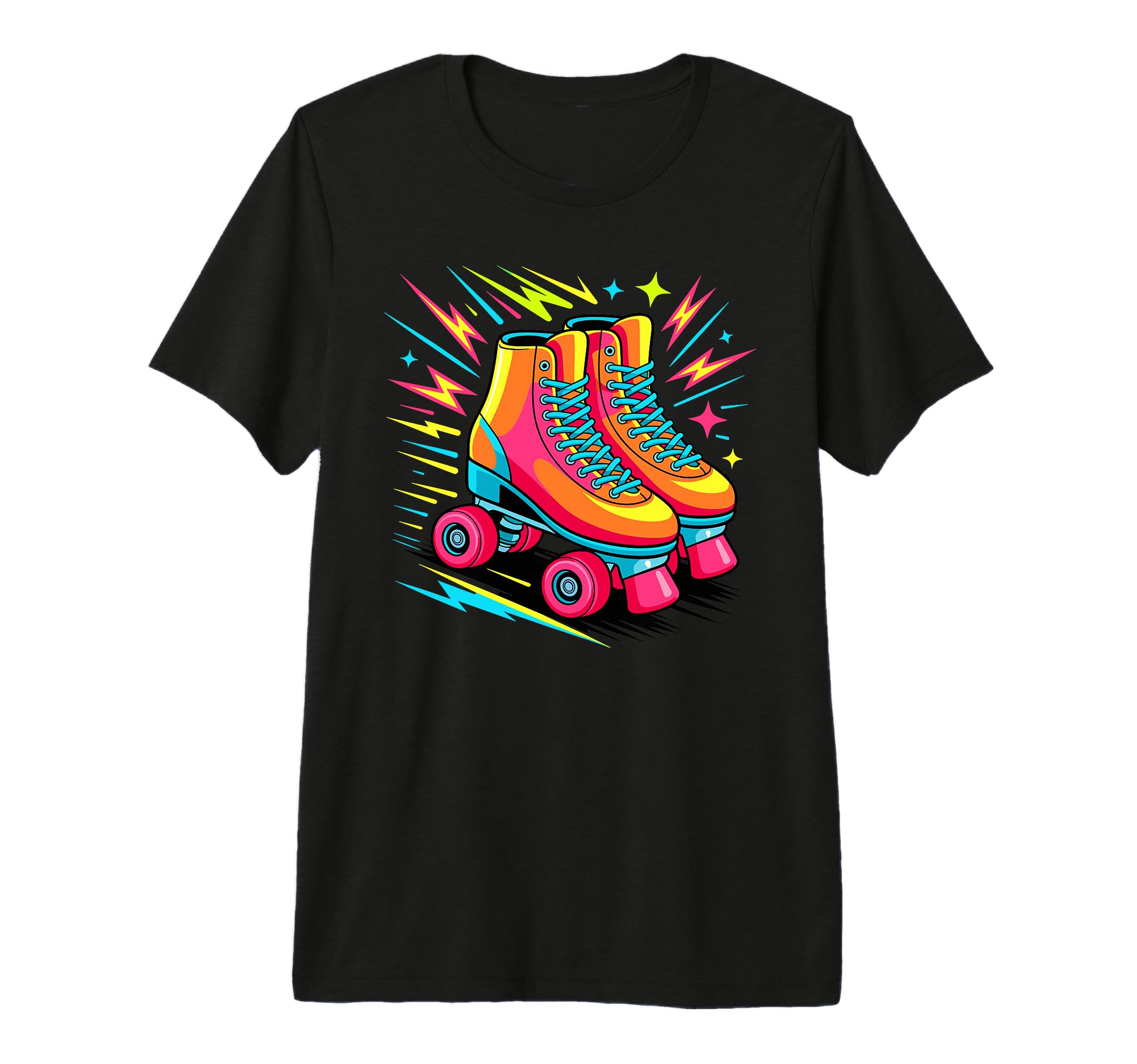 Arcade Rollerskate Rollerskater T-Shirt - Minimalist Print Unisex - T-Shirt, Sweatshirt, Hoodie