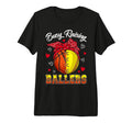 Busy Raising Ballers Basketball Softball T-Shirt - Graphic Print Men Women - T-Shirt, Sweatshirt, Hoodie