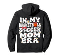 My Basketball Soccer Mom Era Groovy Hoodie - Graphic Print Men Women - T-Shirt, Sweatshirt, Hoodie