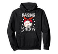 Raising Ballers Soccer Baseball Mom Hoodie - Fun Novelty Design Unisex - T-Shirt, Sweatshirt, Hoodie