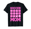 Soccer Mom Icons Soccer T-Shirt - Custom Art Print Unisex - T-Shirt, Sweatshirt, Hoodie