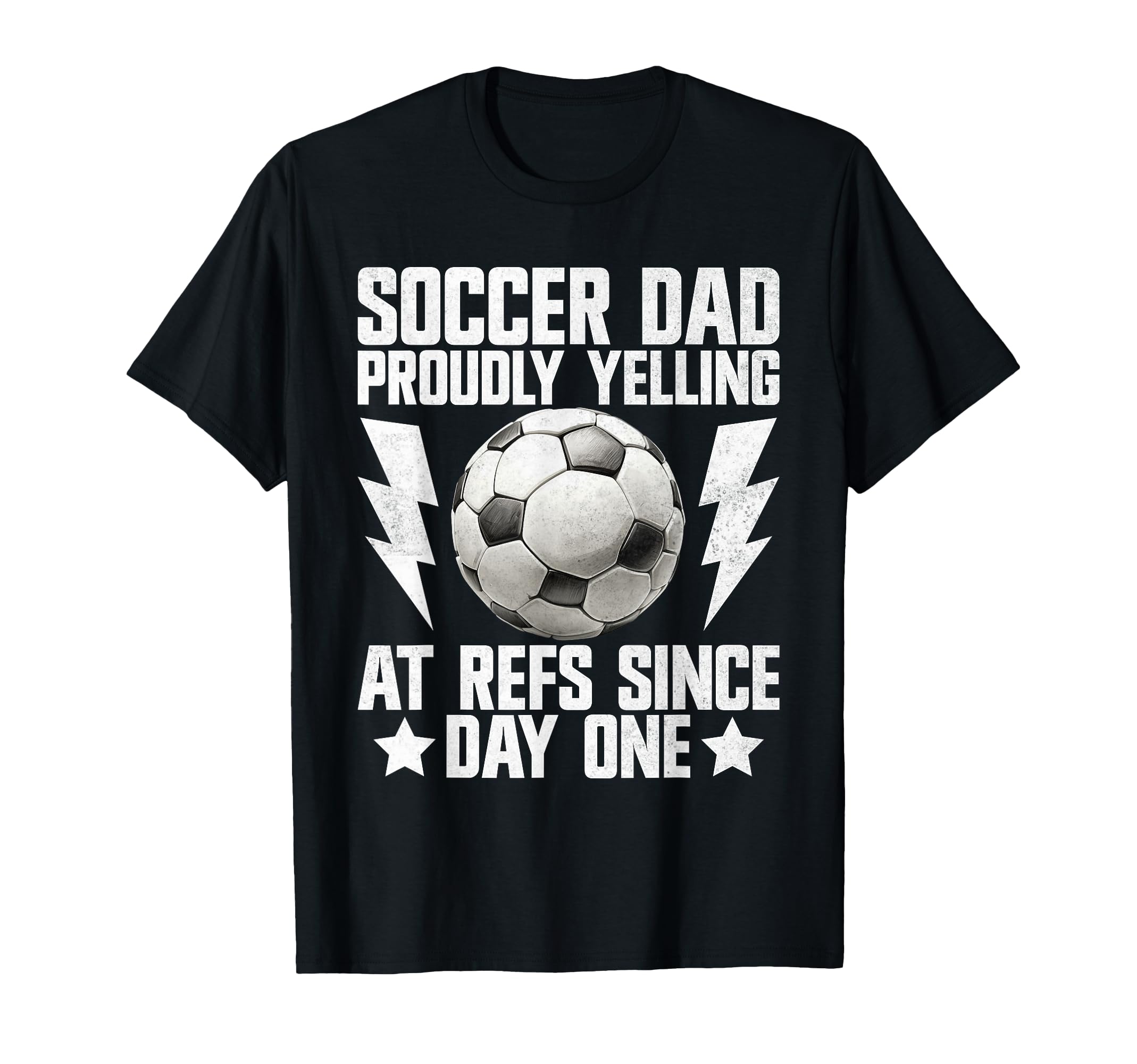 Proudly Yelling Refs Since Day One T-Shirt - Minimalist Print Unisex - T-Shirt, Sweatshirt, Hoodie