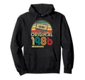 Original 1986 Cassette Mixtape Hoodie - Novelty Apparel for Adults - T-Shirt, Sweatshirt, Hoodie