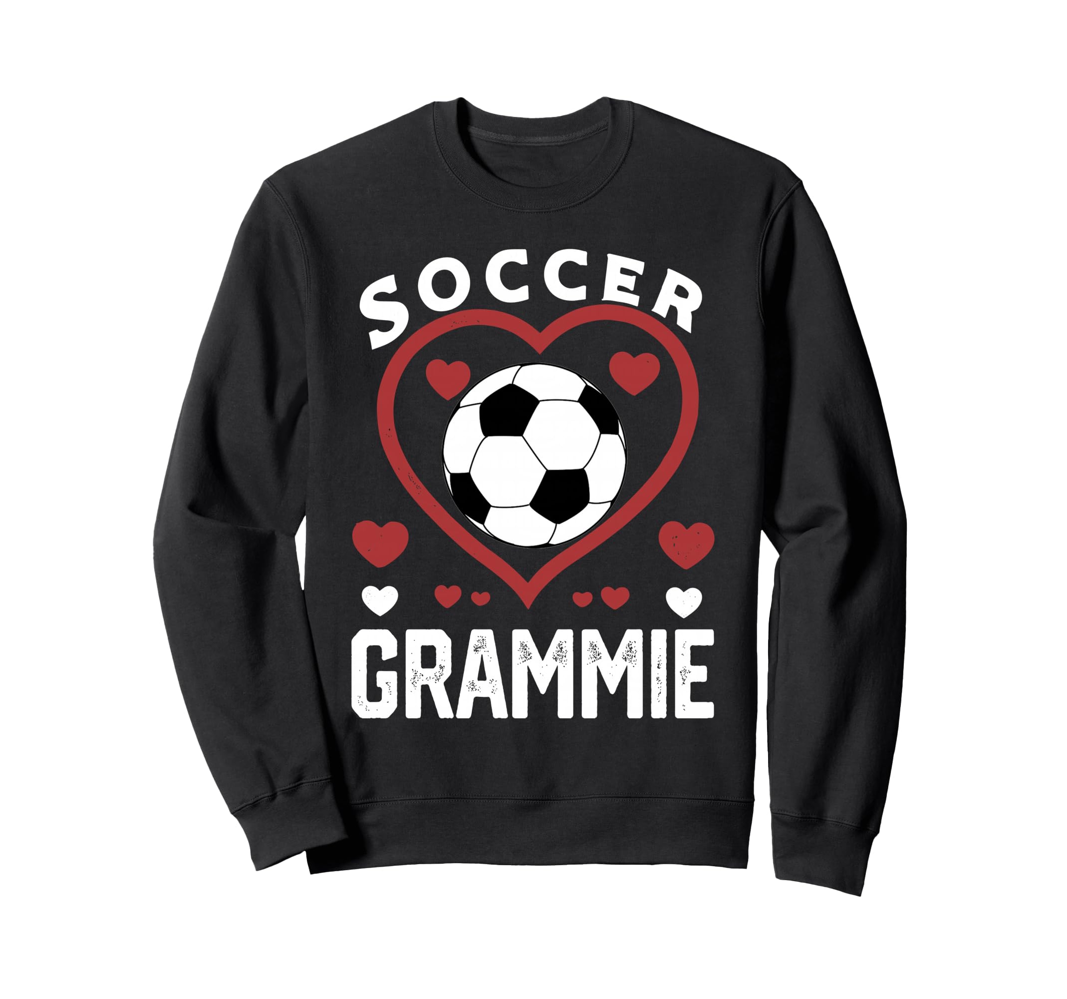 Soccer Grammie Heart Grammie Sweatshirt - Casual Everyday Wear Unisex - T-Shirt, Sweatshirt, Hoodie