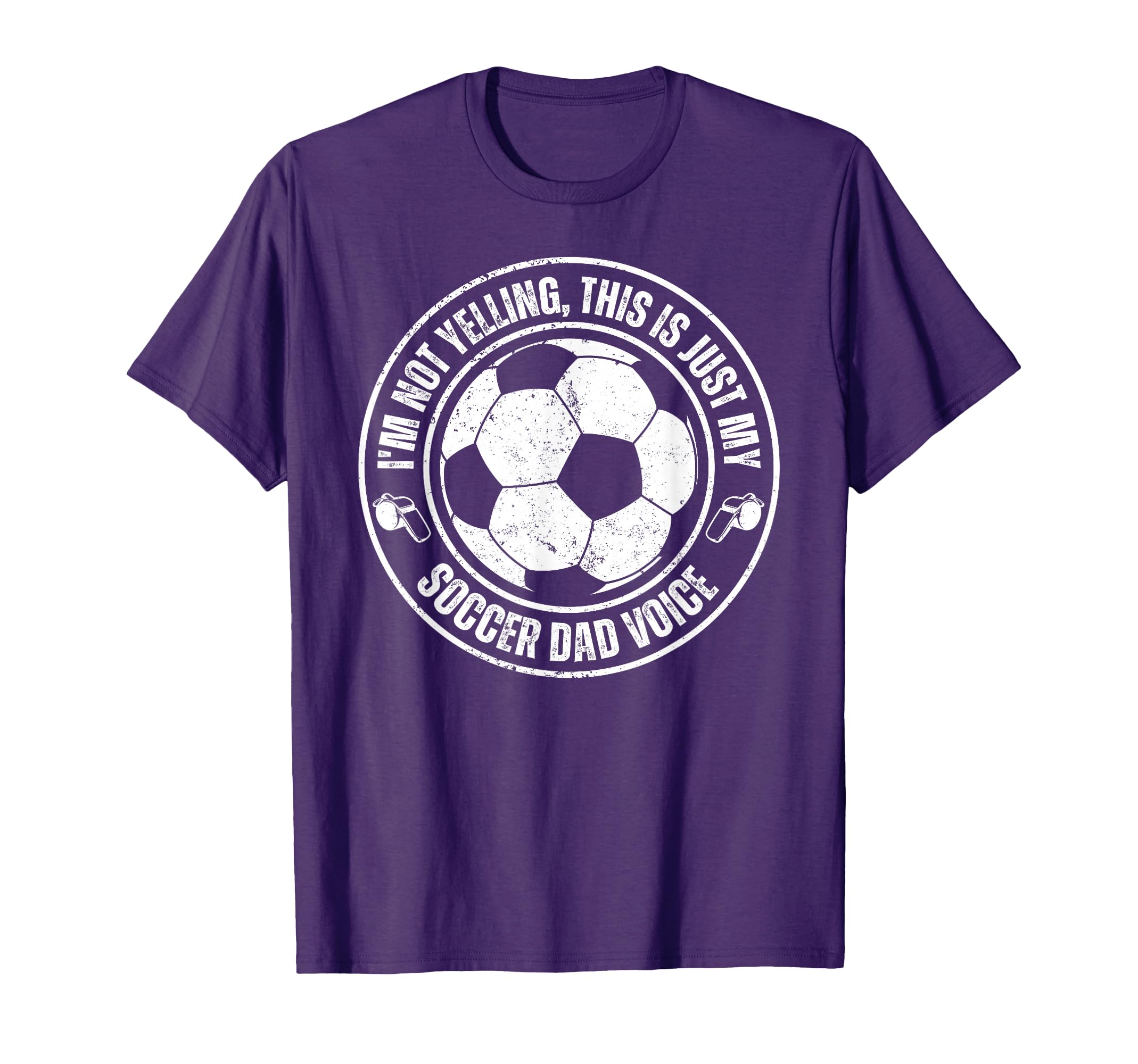 Funny Im Not Yelling This Is Just My Soccer T-Shirt - Graphic Print Unisex - T-Shirt, Sweatshirt, Hoodie