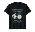 Sleep Schedule Courtesy Soccer T-Shirt - Custom Art Print Men Women - T-Shirt, Sweatshirt, Hoodie