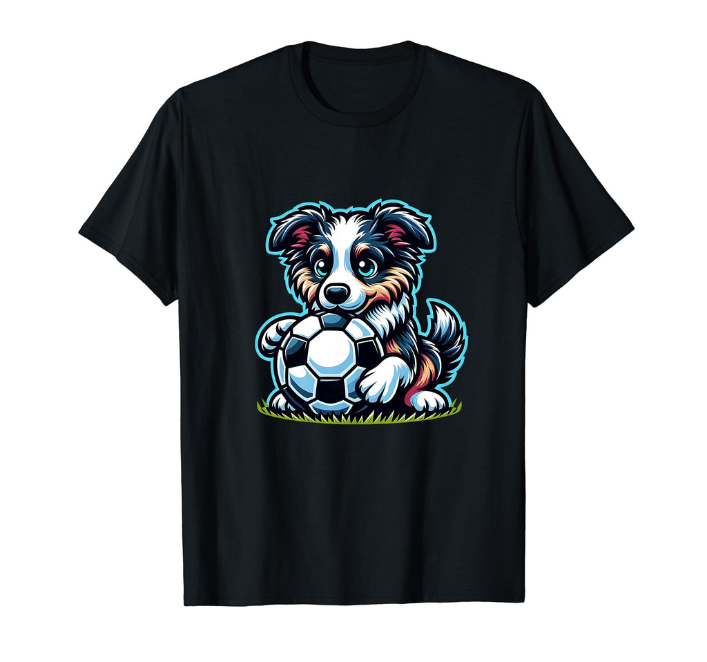 Border Collie Dog Soccer Champion T-Shirt - Aesthetic Graphic for Adults - T-Shirt, Sweatshirt, Hoodie