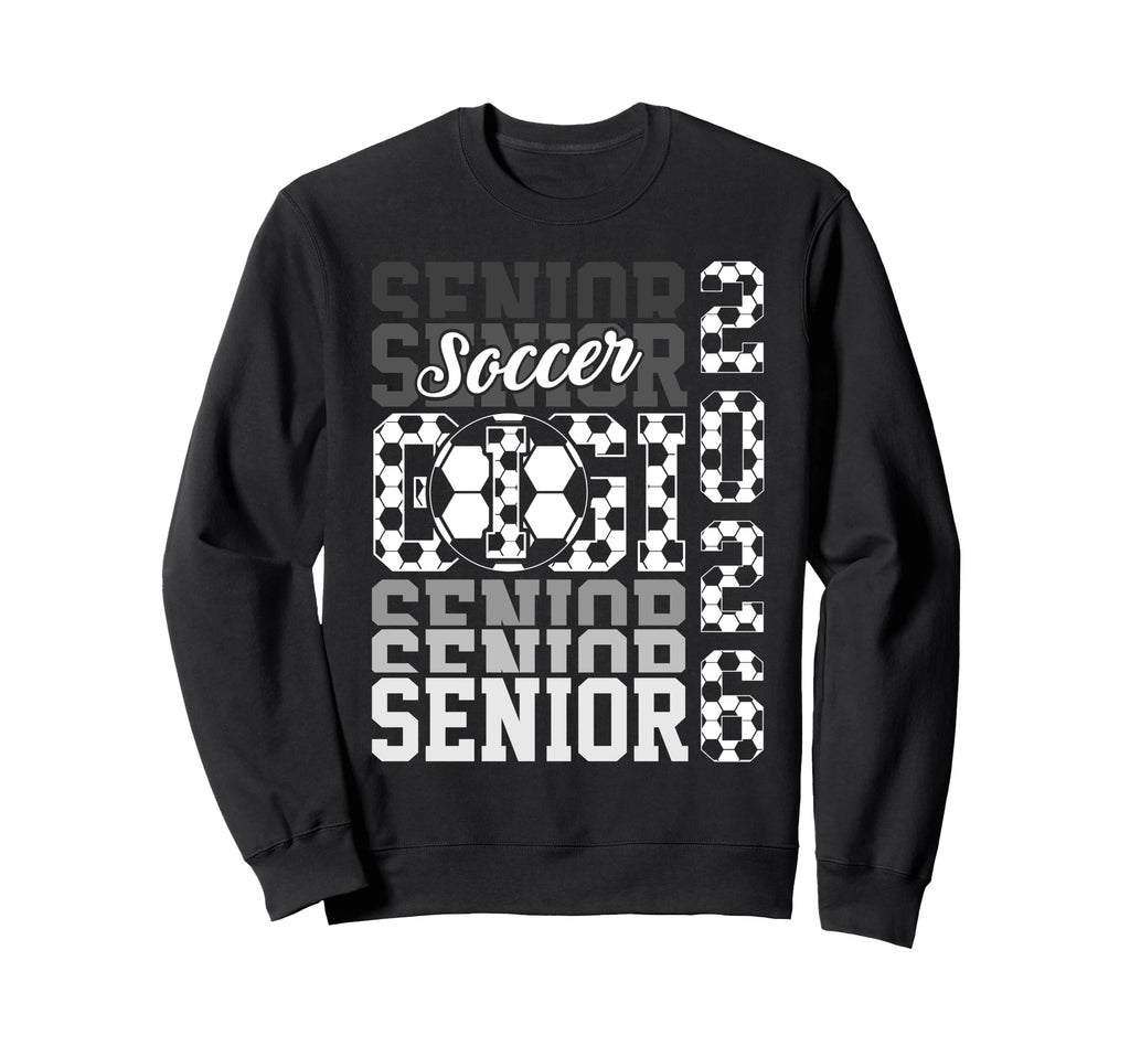 2026 Soccer Senior Gigi Graduation Sweatshirt - Unique Graphic Men Women - T-Shirt, Sweatshirt, Hoodie