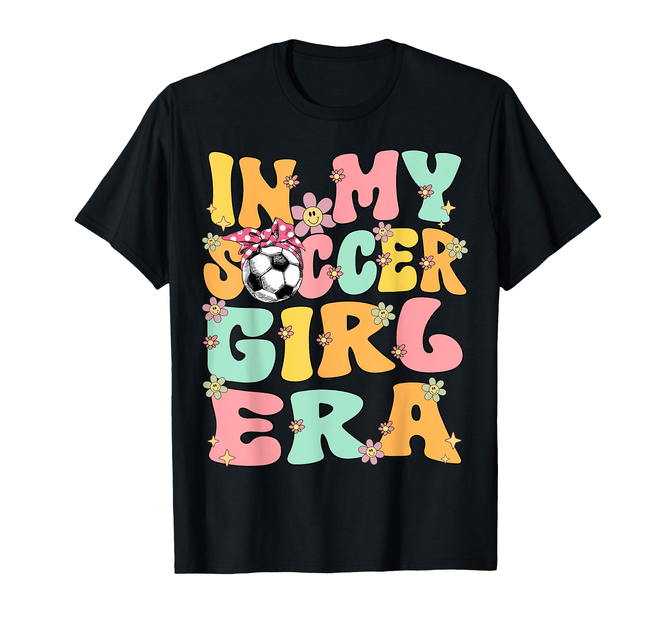 My Soccer Era Groovy Soccer Soccer T-Shirt - Aesthetic Graphic Men Women - T-Shirt, Sweatshirt, Hoodie