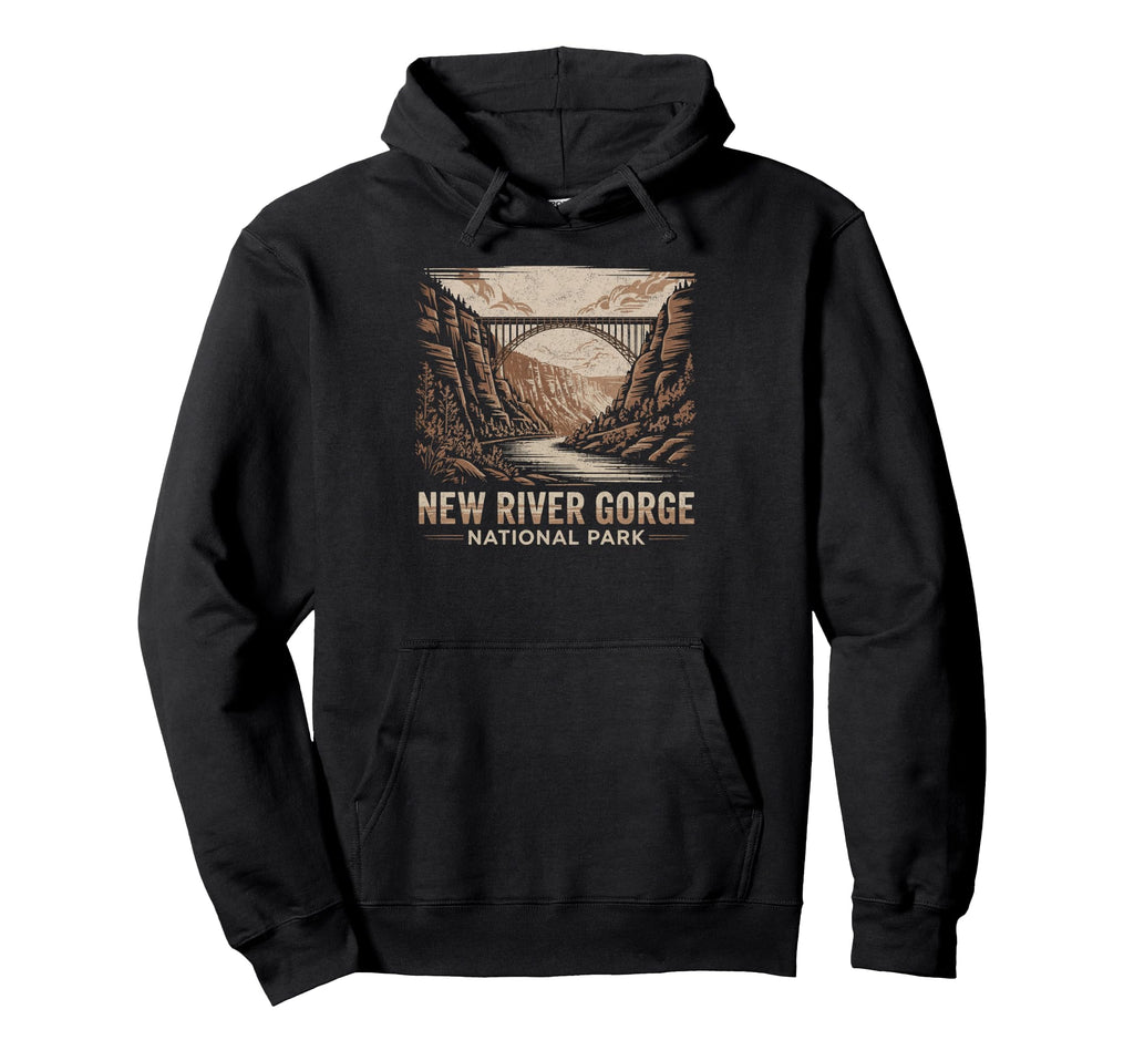 New River Gorge National Park Bridge Hoodie - Streetwear Style Unisex - T-Shirt, Sweatshirt, Hoodie