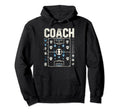Soccer Coach Training Coaching Football Hoodie - Trendy Graphic Men Women - T-Shirt, Sweatshirt, Hoodie