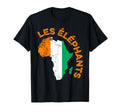Les Elephants Cote Divoire Soccer T-Shirt - Casual Everyday Wear for Adults - T-Shirt, Sweatshirt, Hoodie