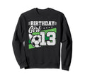 13Th Birthday Soccer Party 13 Year Sweatshirt - Custom Art Print Unisex - T-Shirt, Sweatshirt, Hoodie