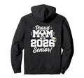 Class 2026 Senior Year Soccer Mom Senior Hoodie - Trendy Graphic Unisex - T-Shirt, Sweatshirt, Hoodie