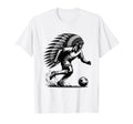 Funny Native American Player Sunset T-Shirt - Minimalist Print Unisex - T-Shirt, Sweatshirt, Hoodie