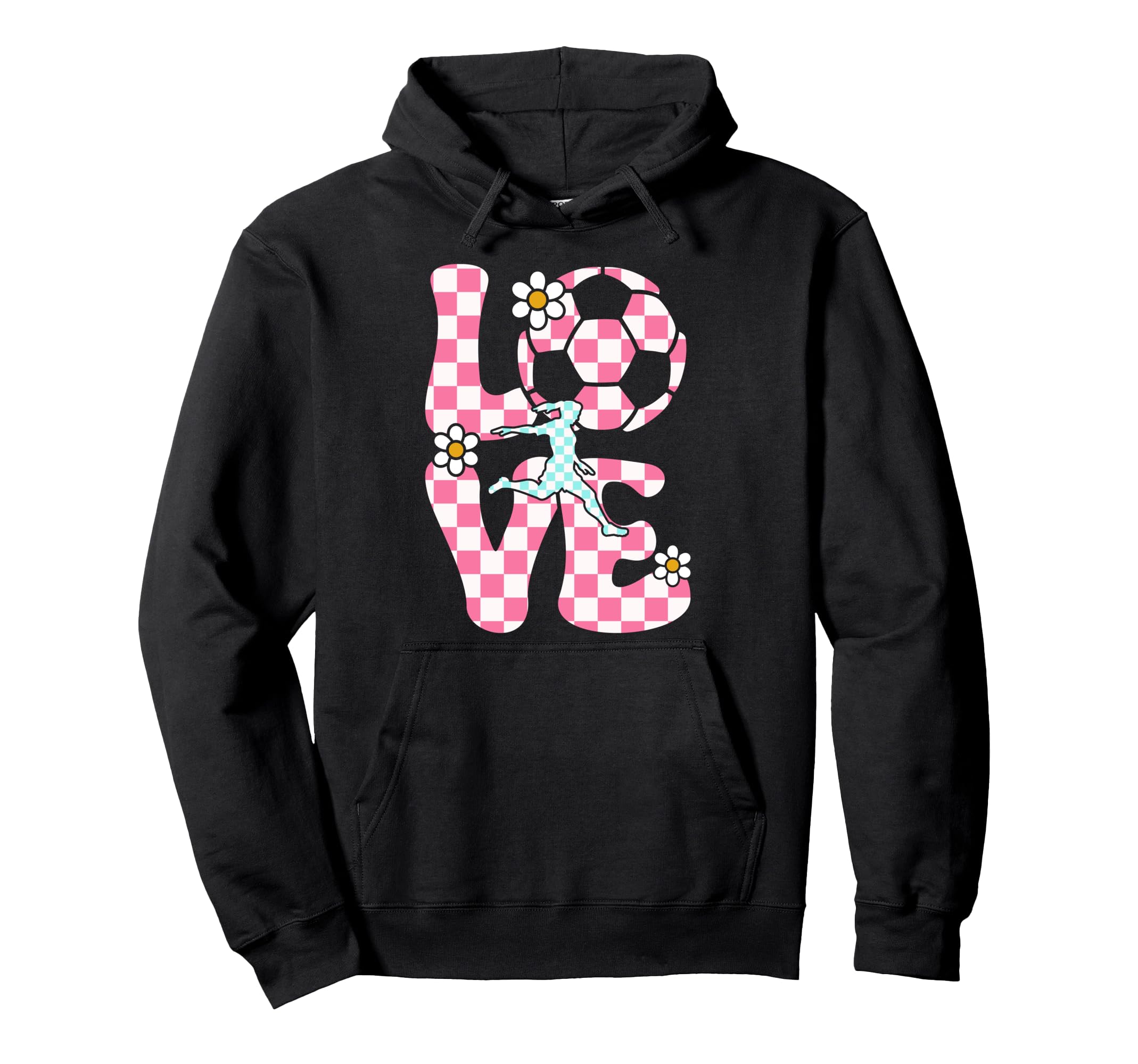 Love Soccer Teenage Soccer Players Hoodie - Novelty Apparel Men Women - T-Shirt, Sweatshirt, Hoodie