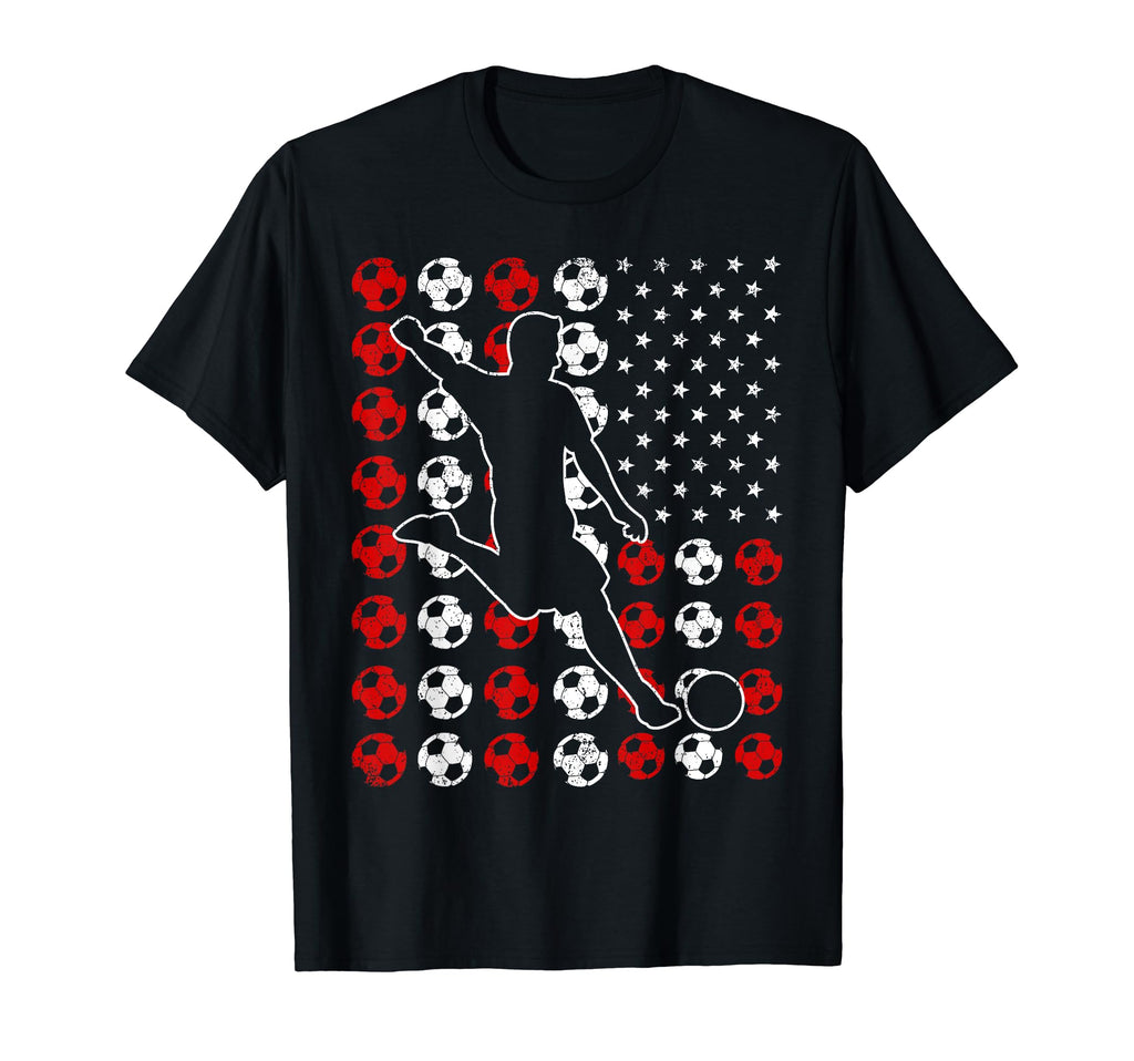 Soccer Player Sports Football American T-Shirt - Graphic Print Men Women - T-Shirt, Sweatshirt, Hoodie