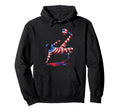 Soccer Drip American Flag 4Th July Hoodie - Aesthetic Graphic Men Women - T-Shirt, Sweatshirt, Hoodie