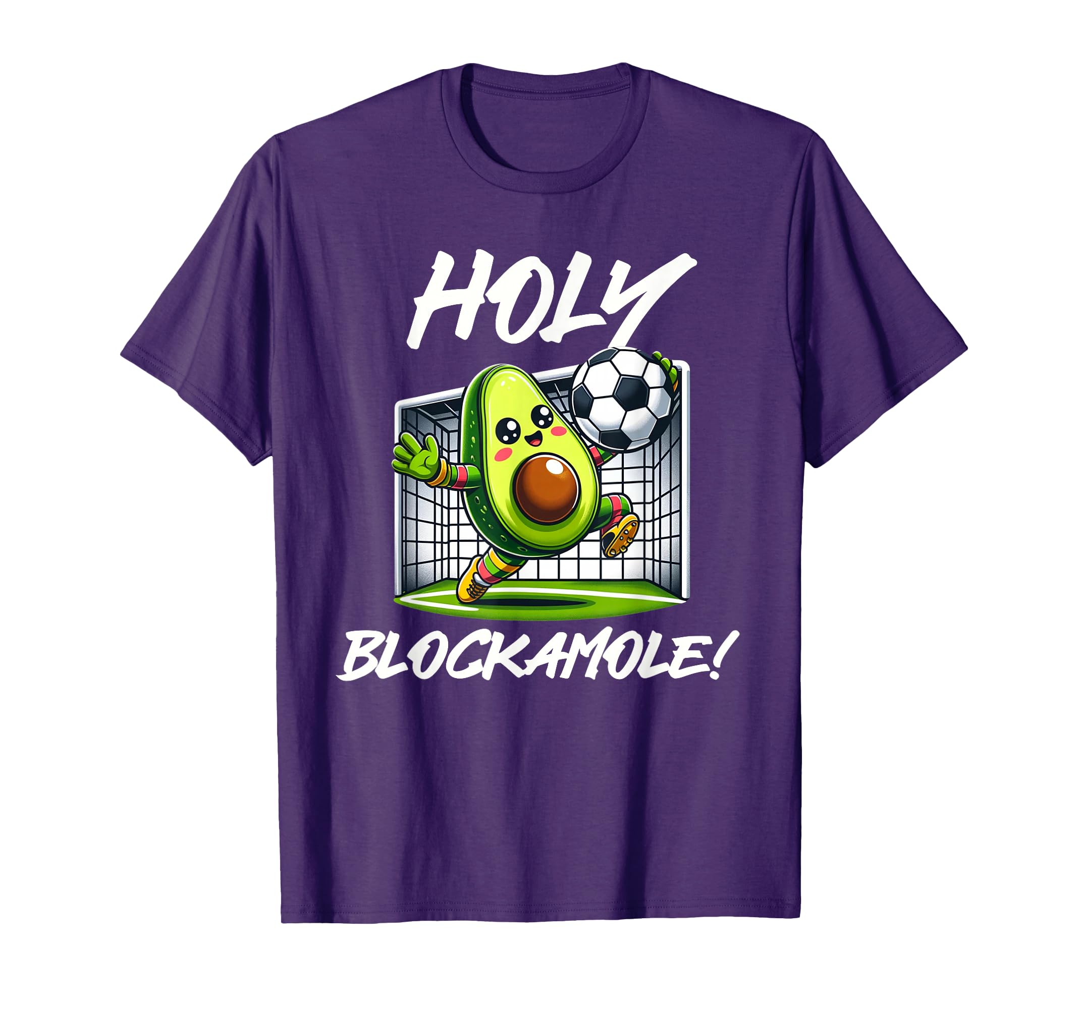 Funny Soccer Goalie Holy Blockamole T-Shirt - Minimalist Print Unisex - T-Shirt, Sweatshirt, Hoodie