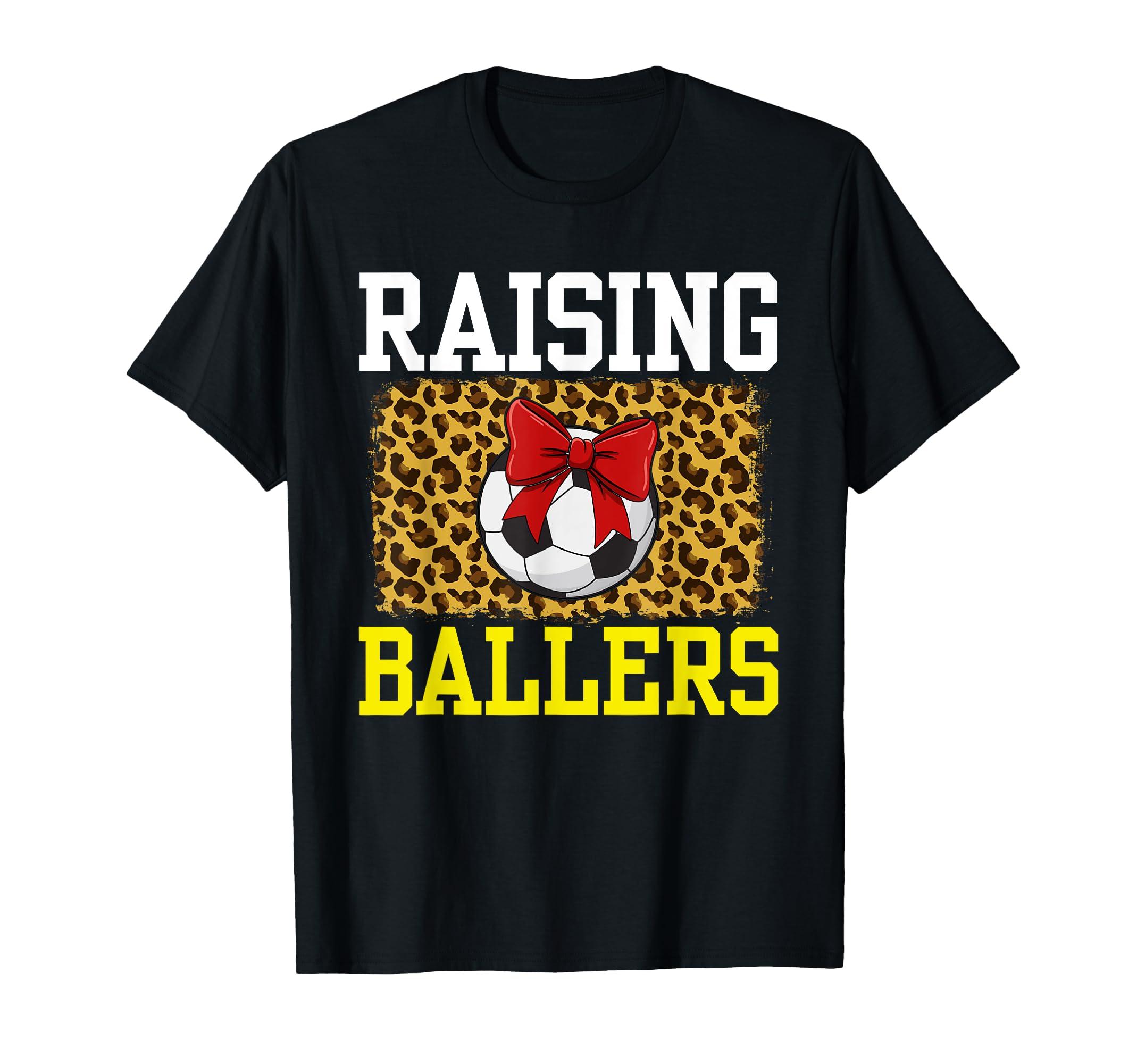 Raising Ballers Soccer Red Bow Ball Sweatshirt - Aesthetic Graphic Unisex - T-Shirt, Sweatshirt, Hoodie