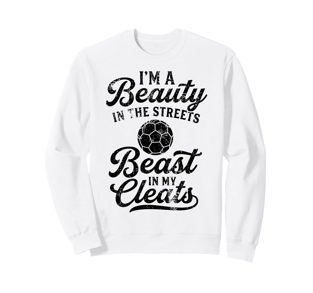 Funny Soccer Art Soccer Player Sweatshirt - Aesthetic Graphic Unisex - T-Shirt, Sweatshirt, Hoodie