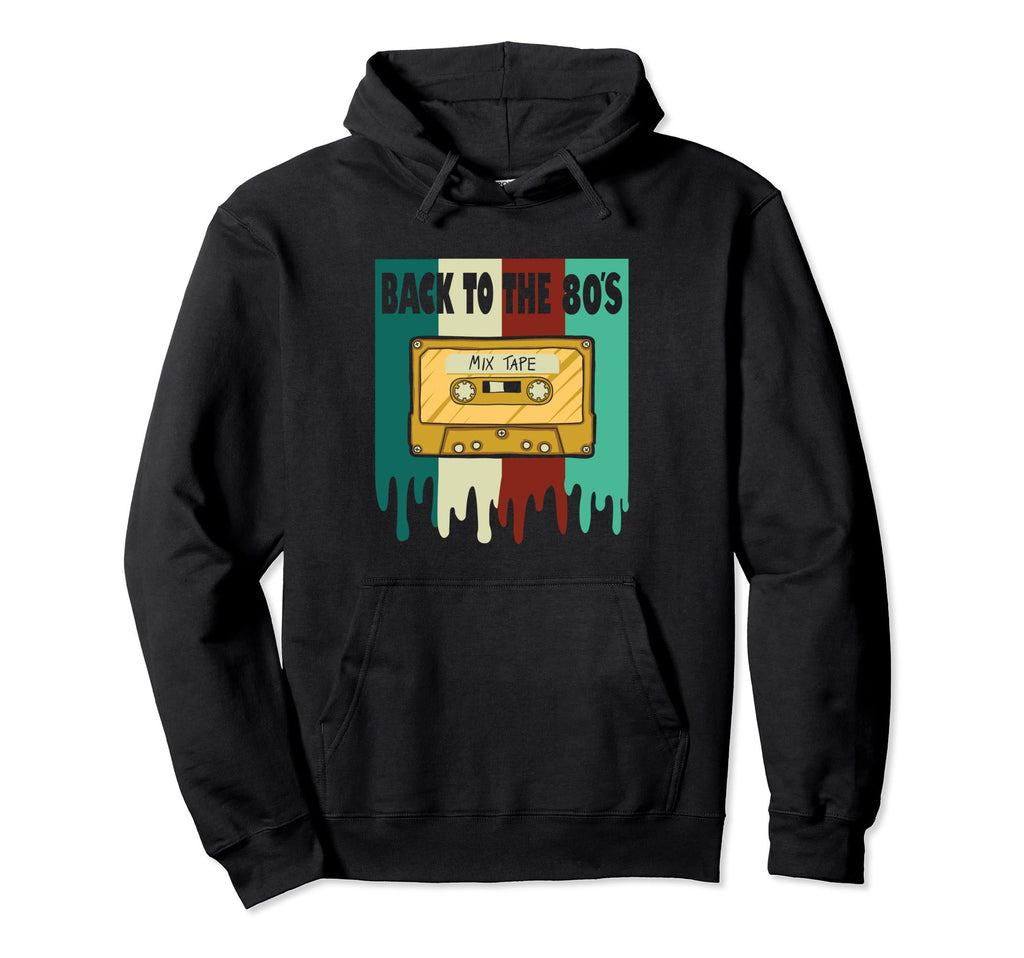 Oldschool Cassette Tape 80S 90S Hoodie - Novelty Apparel Men Women - T-Shirt, Sweatshirt, Hoodie