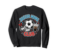 Soccer Moms Club Iced Coffee Cleats Sweatshirt - Trendy Graphic Unisex - T-Shirt, Sweatshirt, Hoodie