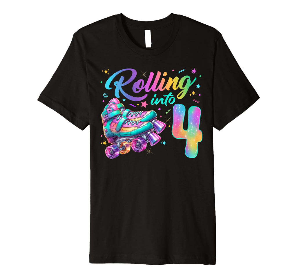 Roller Skates Birthday Skating Party T-Shirt - Novelty Apparel for Adults - T-Shirt, Sweatshirt, Hoodie
