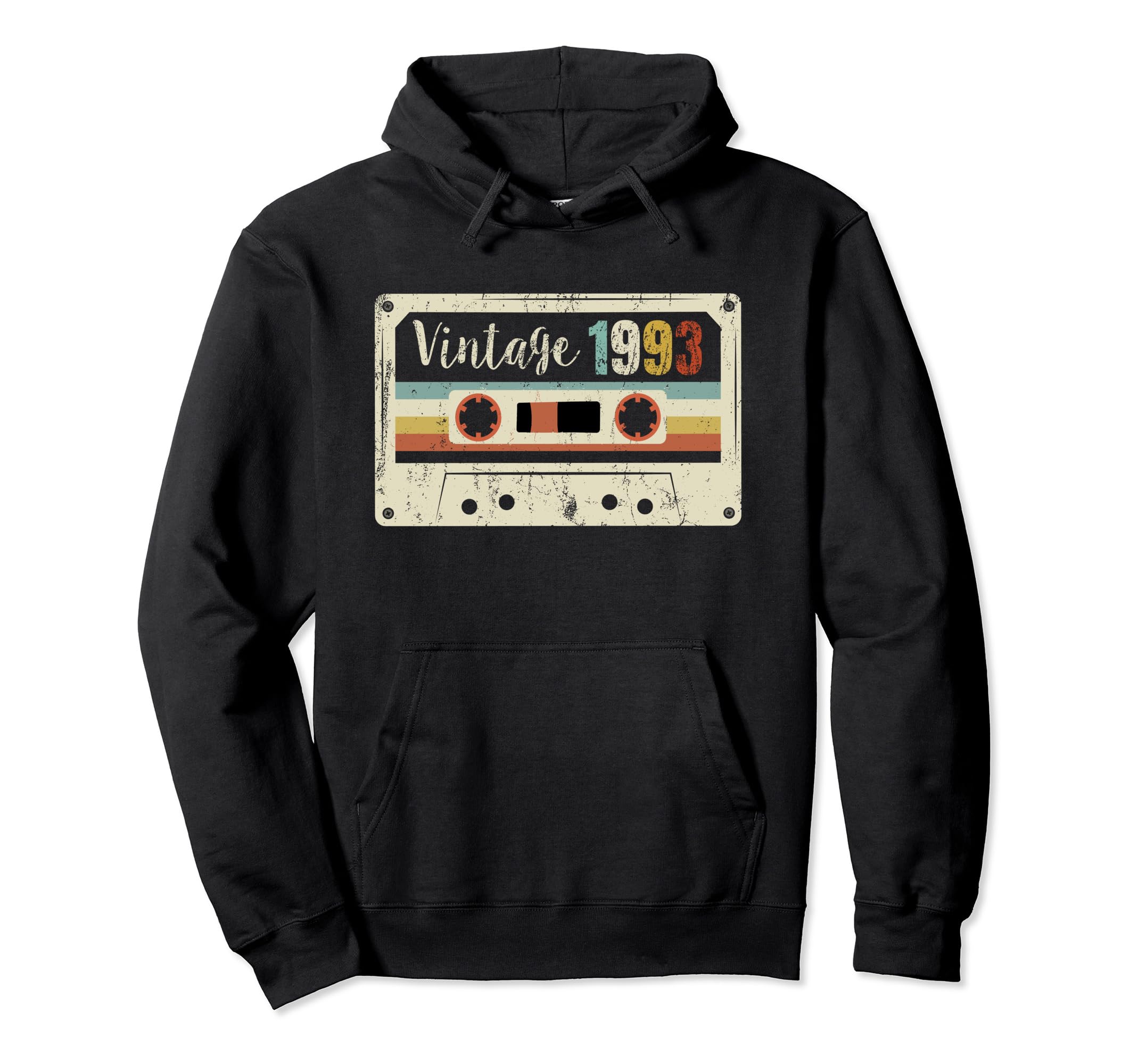 Best 1993 Birthday 1993 Cassette Tape Hoodie - Streetwear Style Men Women - T-Shirt, Sweatshirt, Hoodie
